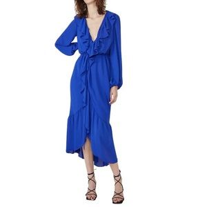 Bardot Sophya Midi dress Electric Blue